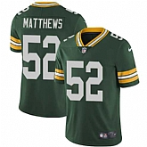 Nike Green Bay Packers #52 Clay Matthews Green Team Color NFL Vapor Untouchable Limited Jersey,baseball caps,new era cap wholesale,wholesale hats
